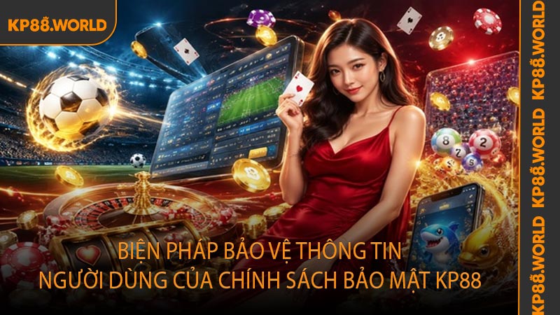 Biện pháp bảo vệ thông tin người dùng của chính sách bảo mật KP88