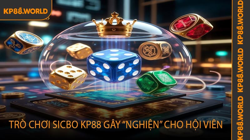 Trò chơi Sicbo KP88 gây “nghiện” cho hội viên